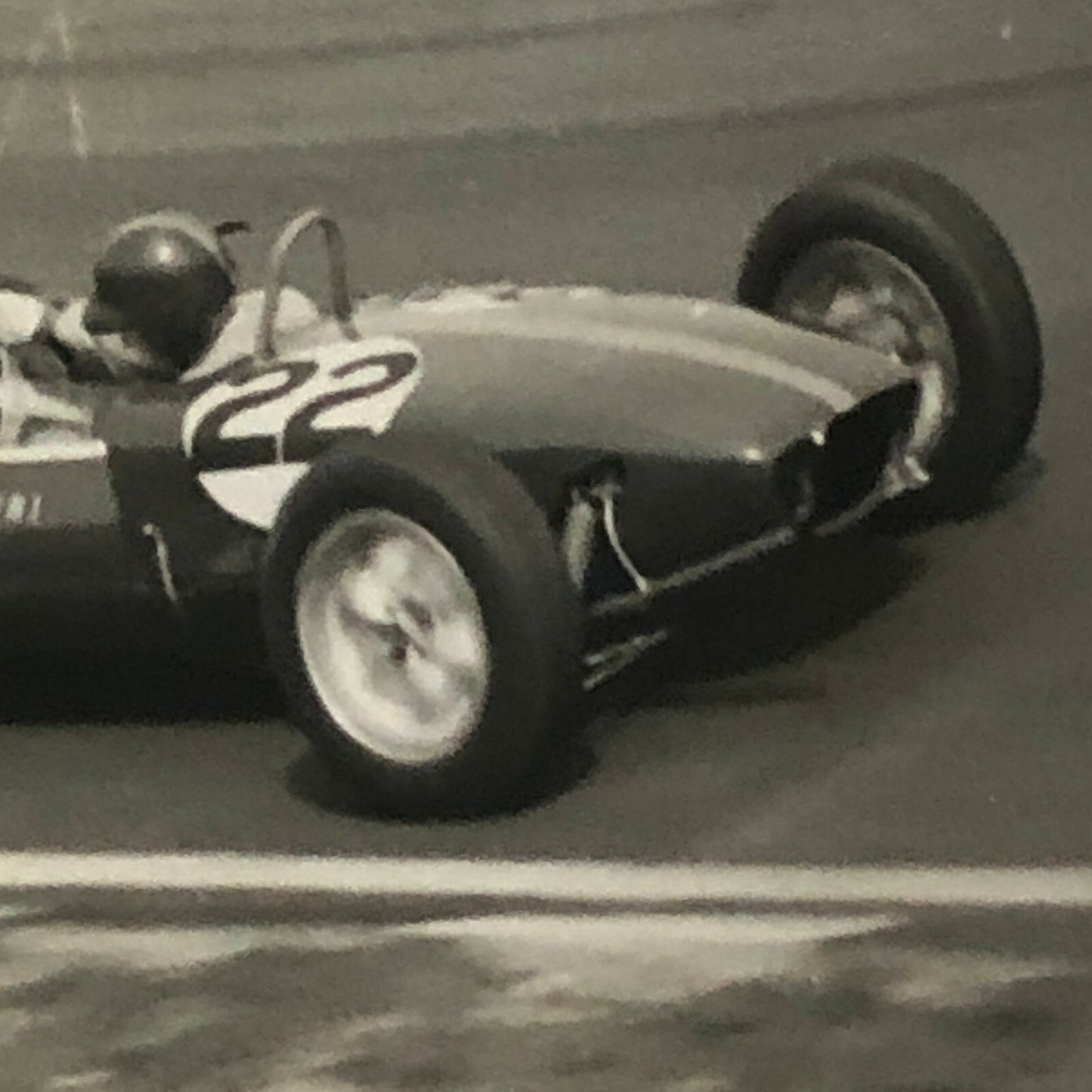 Vintage Grand Prix Racing Car Photo Photograph Print 