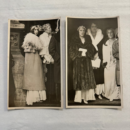 Vintage Press Photo Photograph British Society Women Parliament 1931 Lot 2x