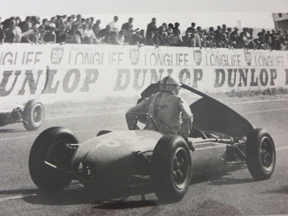 1964 Reims Formula 3 F3 Racing Photo - Brabham Ford & Cooper Ford - Jos Reinhard