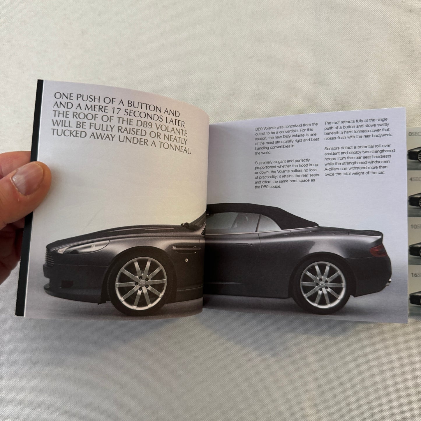 Aston Martin Car Press Kit Photo CD Aston Martin V12 Vanquish DB9 Coupe Volante