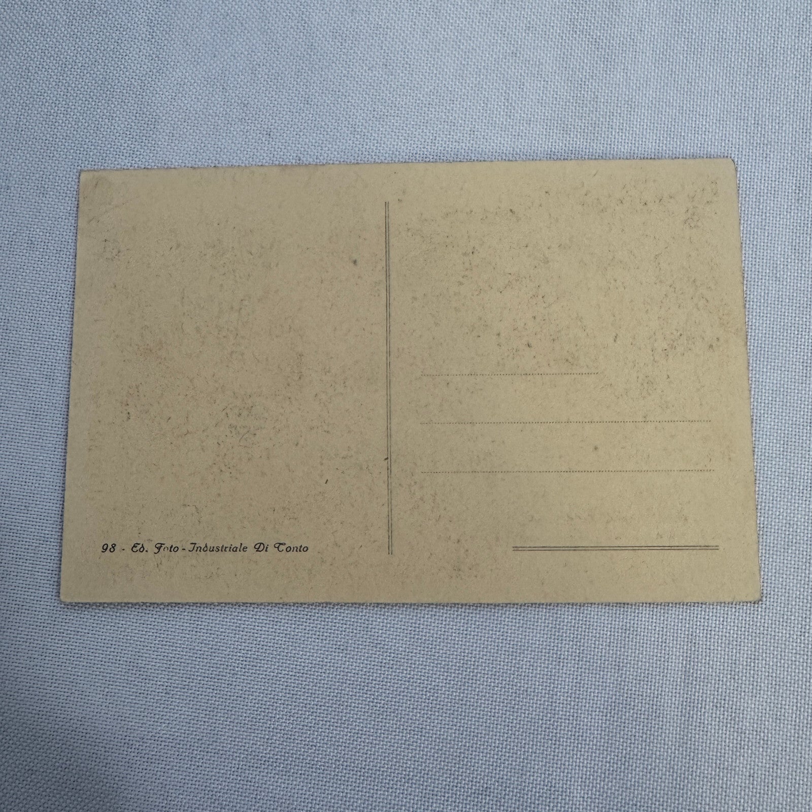 Vintage Racing Car Postcard Post Card Pescara Riviera Coppa Acerbo La Partenza