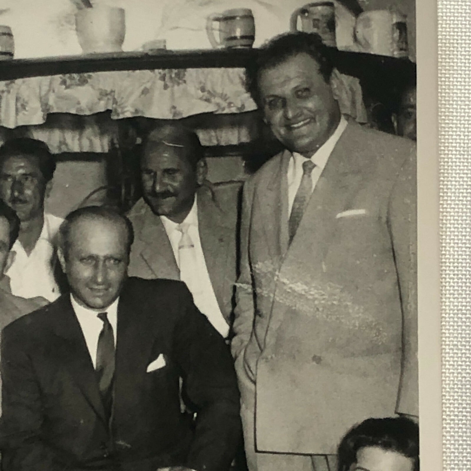 Vintage Racing Driver Photo Photograph Juan Manuel Fangio JM Fangio 