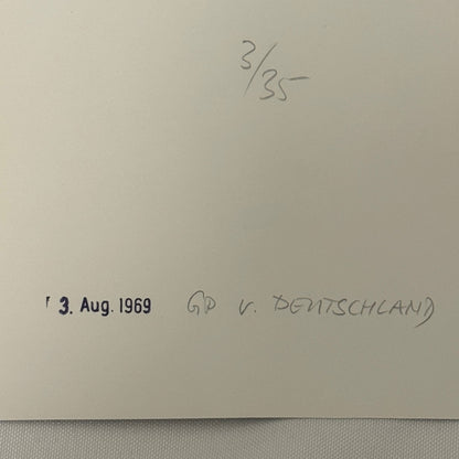 Vintage Racing Photo 1969 German Grand Prix Graham Hill Marianne Koch Motorsport