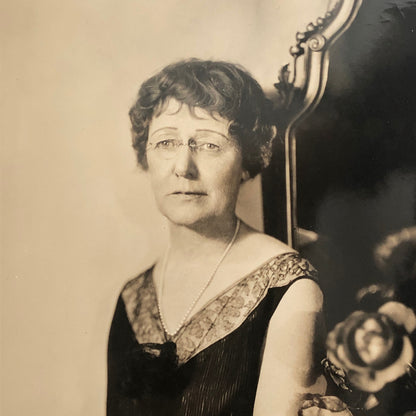 Press Photo Photograph Society Woman Wife of Postmaster General 1929