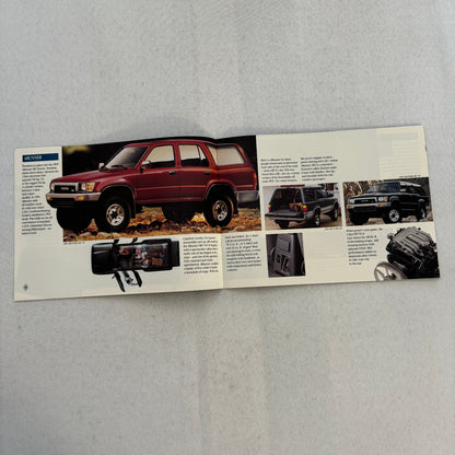 1991 Toyota Sales Brochure Catalog Supra Cressida 4Runner Previa Celica MR2 +