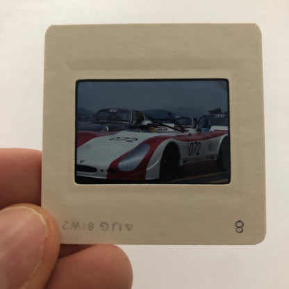 Porsche Car Show 35mm Photo Slide Vintage 1981 Racing Car