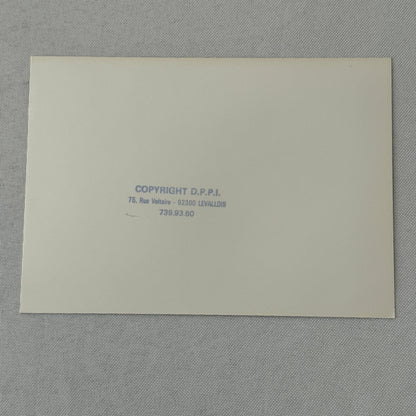 1980 Rallye Monte Carlo Press Photo Photograph DPPI Fiat 131 Abarth Car