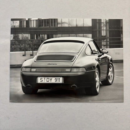 1994 Porsche 911 Carrera Factory Press Photo Photograph Print Werkfoto