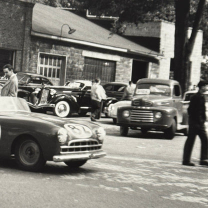 1950 Watkins Glen Racing Photo Photograph Vintage Image Modern Print