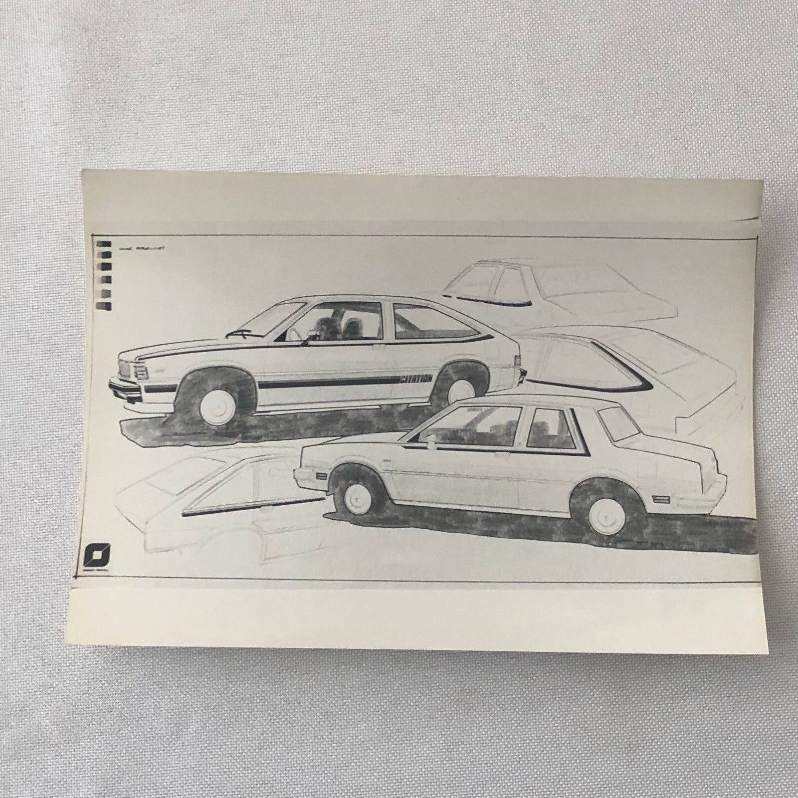 Vintage Car Automotive Design Photo Photograph Lot of 8x