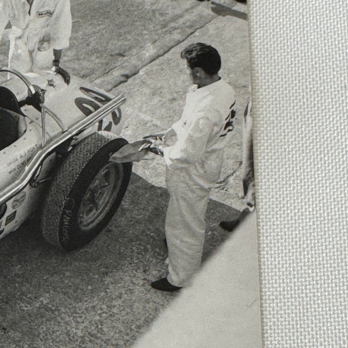 Juan Manuel Fangio 1958 Monza Racing Car Photo Photograph Modern Print