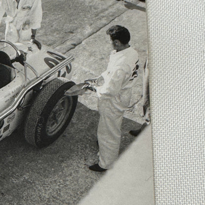 Juan Manuel Fangio 1958 Monza Racing Car Photo Photograph Modern Print
