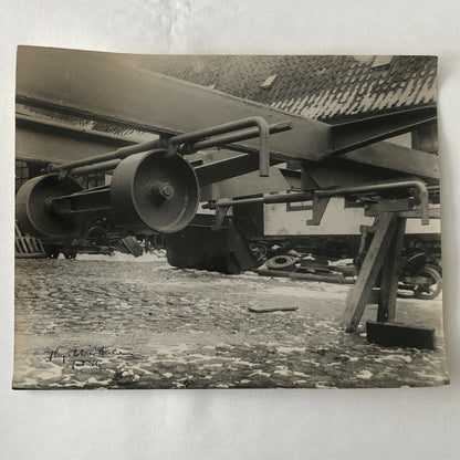 Antique Vintage Factory Company Photo Photograph Lot of 5 ERGO Trailer Denmark 