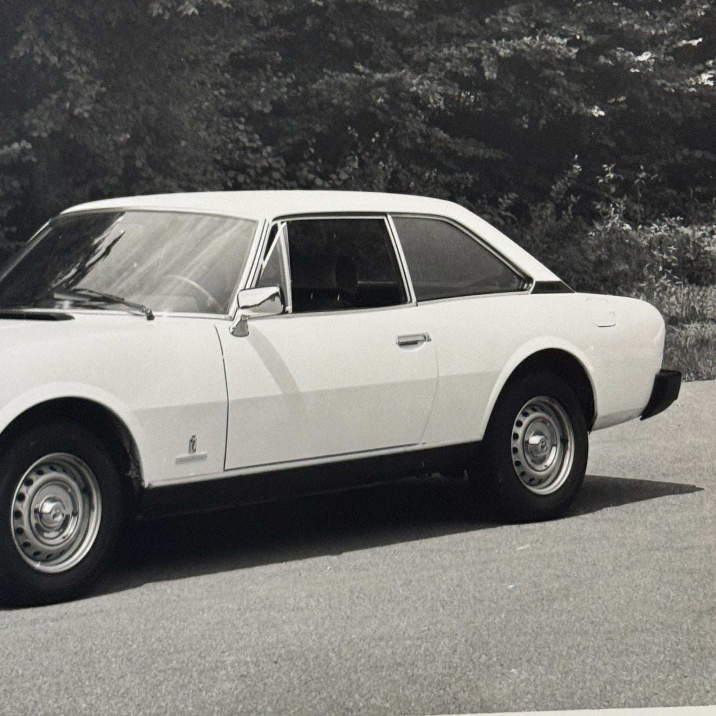 1980 Peugeot 504 Coupe Factory Press Photo Photograph Vintage
