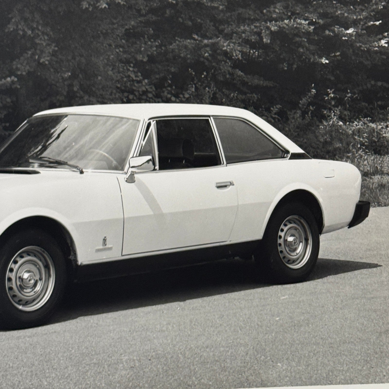 1980 Peugeot 504 Coupe Factory Press Photo Photograph Vintage