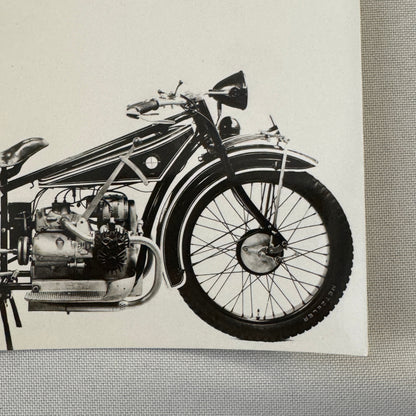 BMW R32 Motorcycle Factory Press Photo Photograph Werkfoto