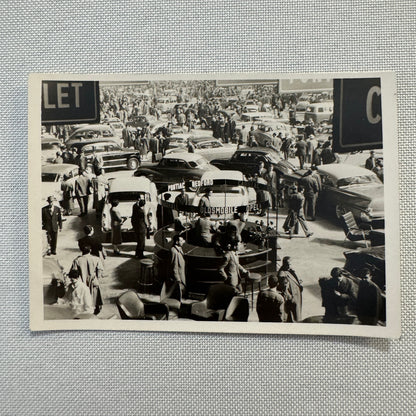 Vintage Auto Show Exhibit Photograph Print Cars General Motors Cadillac