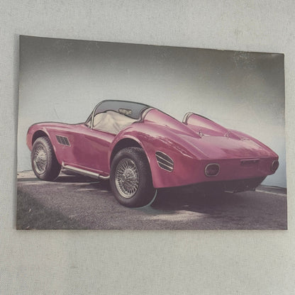 Vintage Sbarro Kit Car Concept Car Photo Photograph Franco Sbarro Roadster