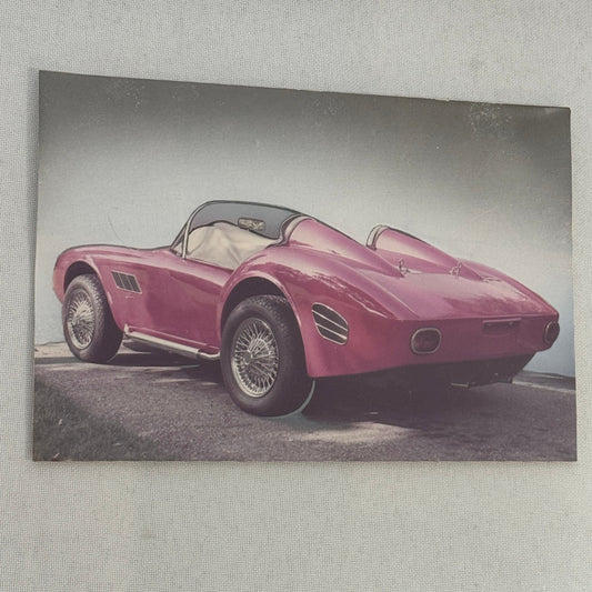 Vintage Sbarro Kit Car Concept Car Photo Photograph Franco Sbarro Roadster