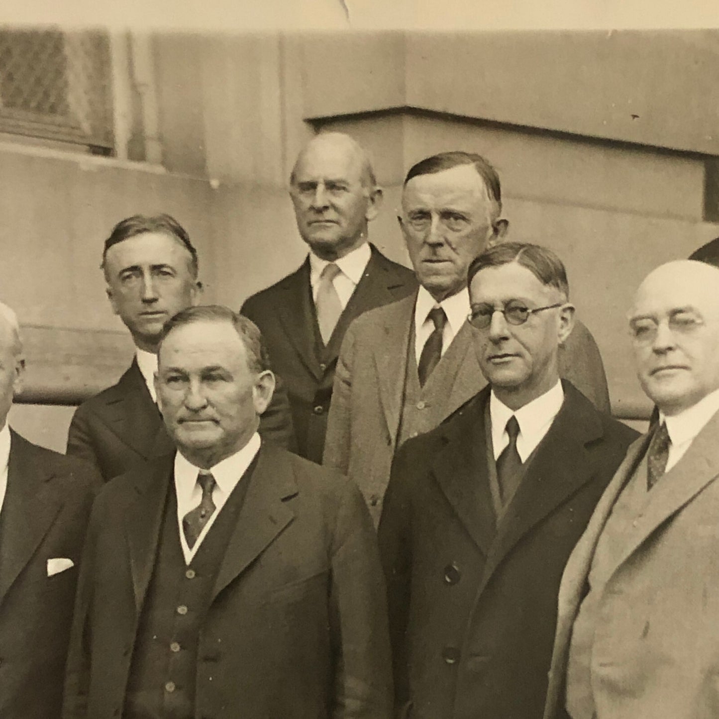 Press Photo Photograph Democratic Senators 1931 Underwood & Underwood Photo