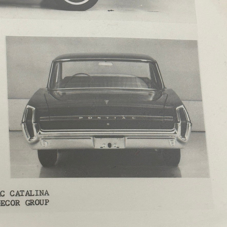 Vintage 1964 Pontiac Catalina Car Automobile Photo Photograph Print