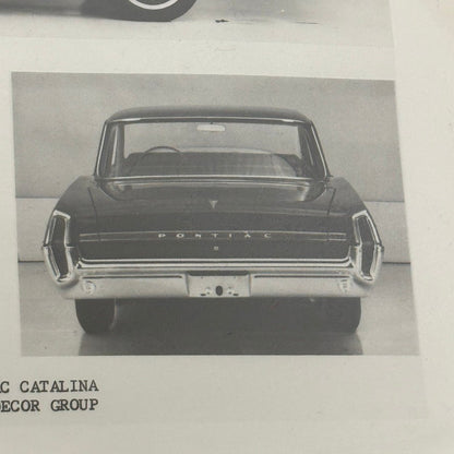 Vintage 1964 Pontiac Catalina Car Automobile Photo Photograph Print