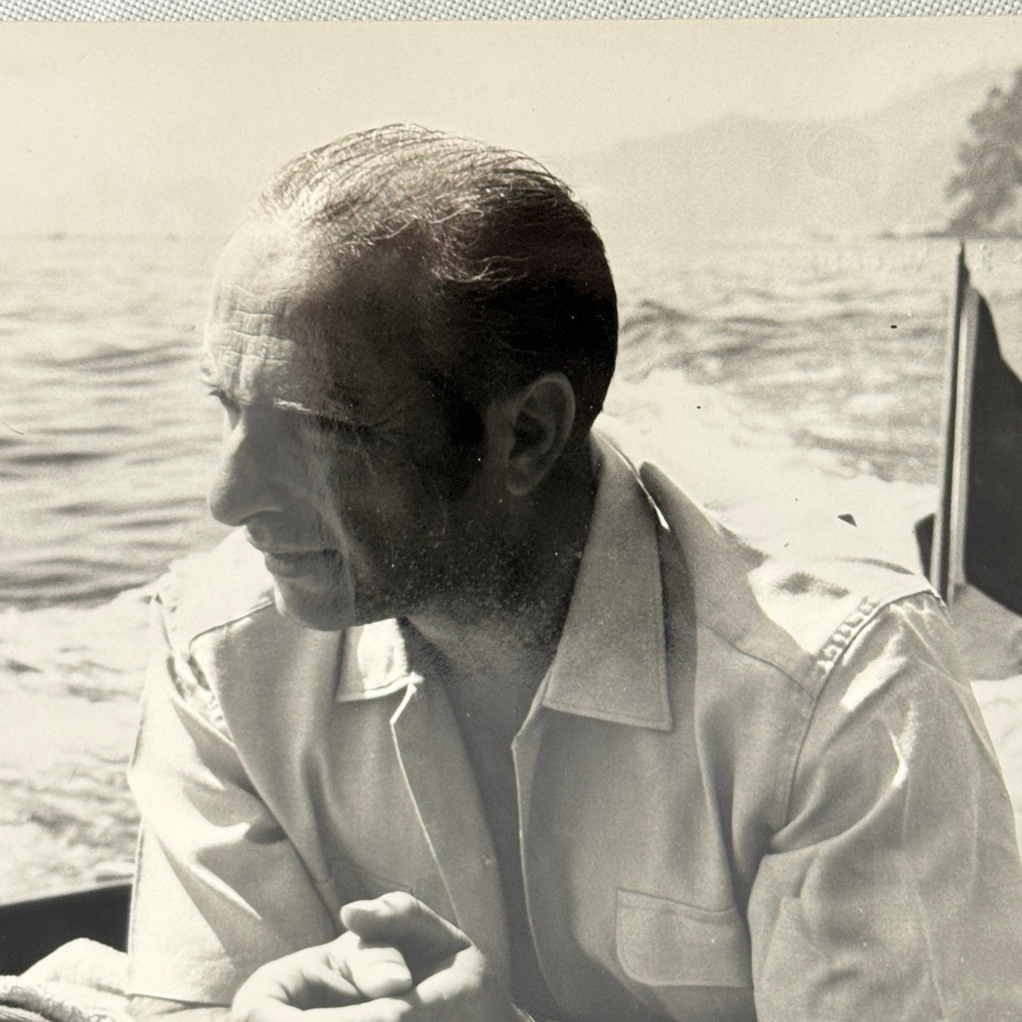 Juan Manuel Fangio Retirement Vacation Holiday Italian Press Photo F1 Racing