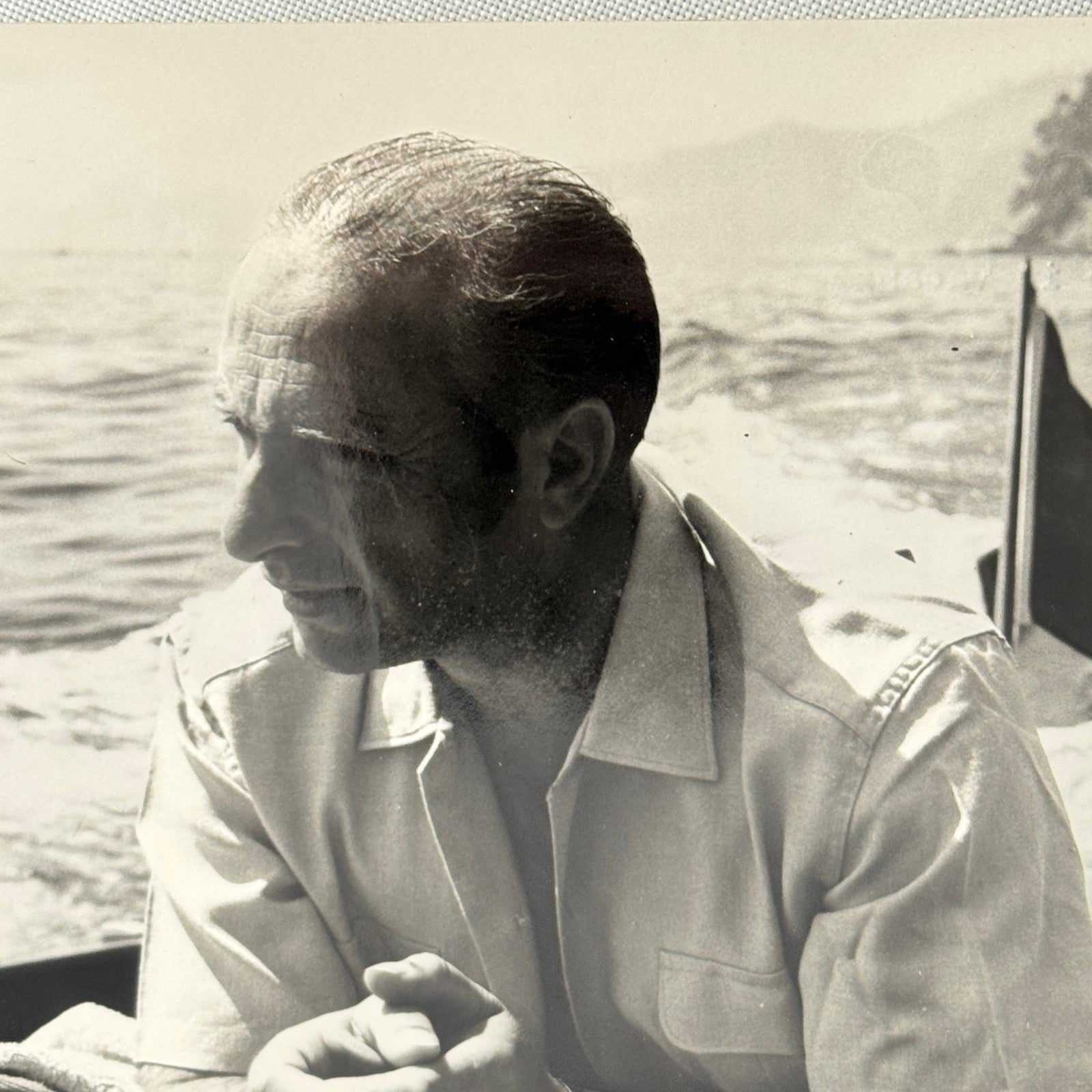Juan Manuel Fangio Retirement Vacation Holiday Italian Press Photo F1 Racing