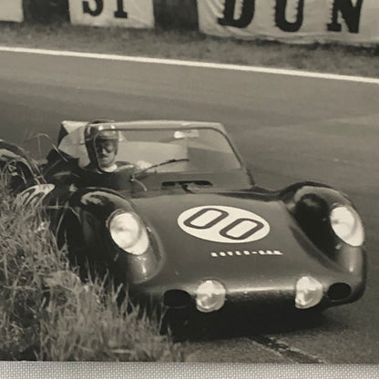 Vintage Racing Photo Photograph Rover BRM Car 1963 LeMans Graham Hill Ginther