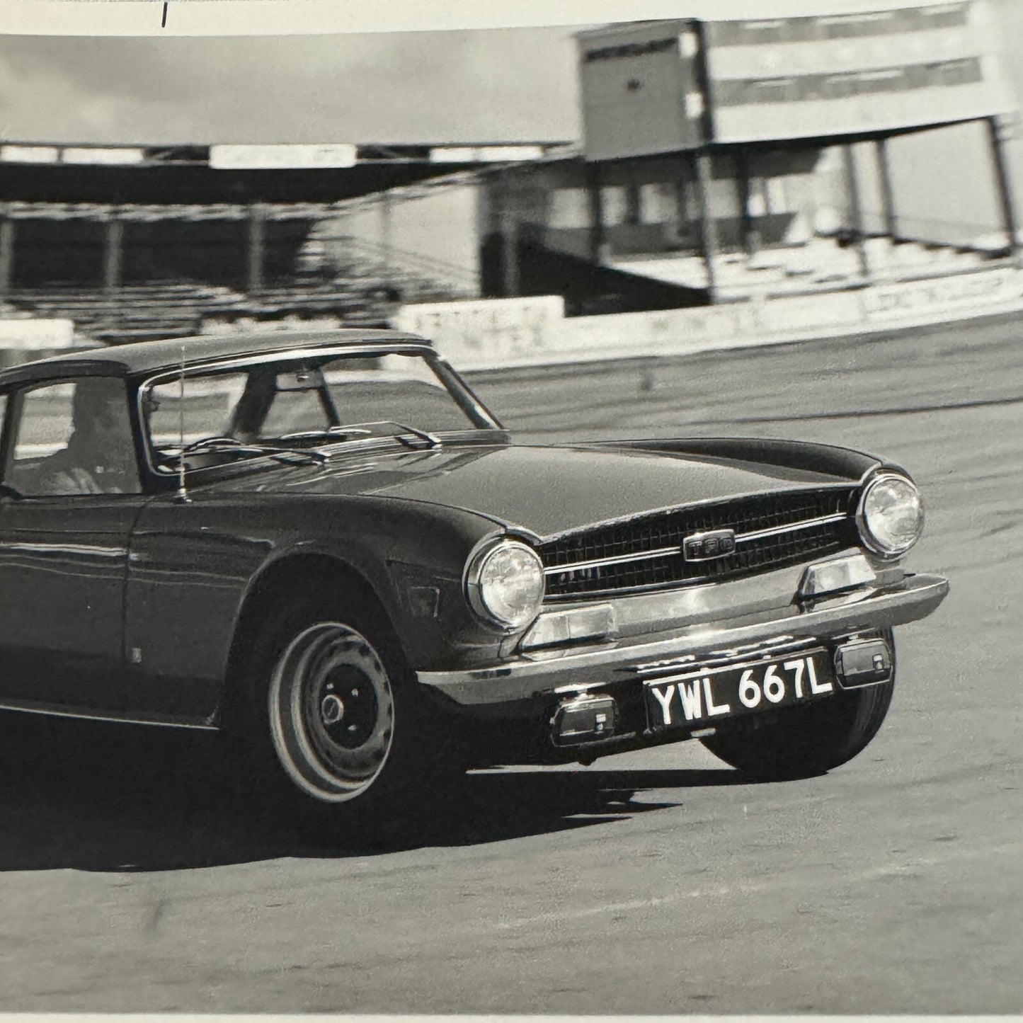 Triumph TR6  Car Factory Press Photo Photograph British Leyland 1973