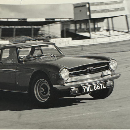 Triumph TR6  Car Factory Press Photo Photograph British Leyland 1973