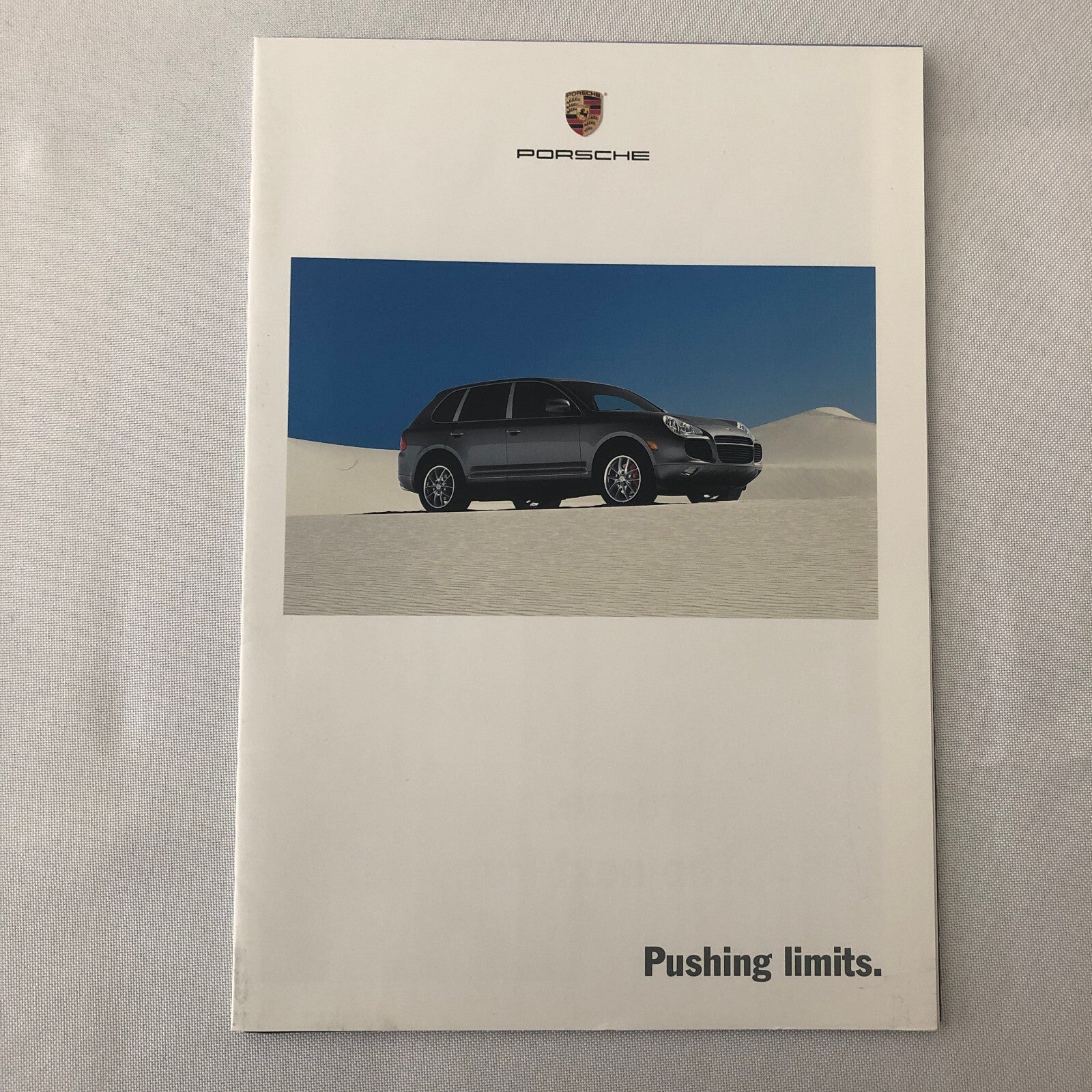 2002 Porsche Poster Sales Brochure Catalog Cayenne 911 Turbo 911 Targa Boxster +