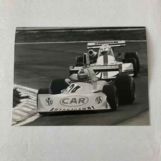 Vintage 1975 Formula 2 F2 Racing Photo Photograph Estoril Giorgio Francia 