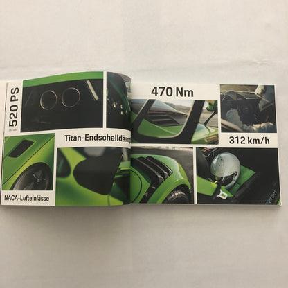 Porsche 911 GT3 RS Sales Brochure Catalog Hardbound Book Porsche GT3RS GERMAN