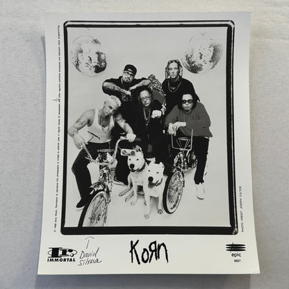 Korn Music Publicity Press Photo Photograph Metal Band 1998