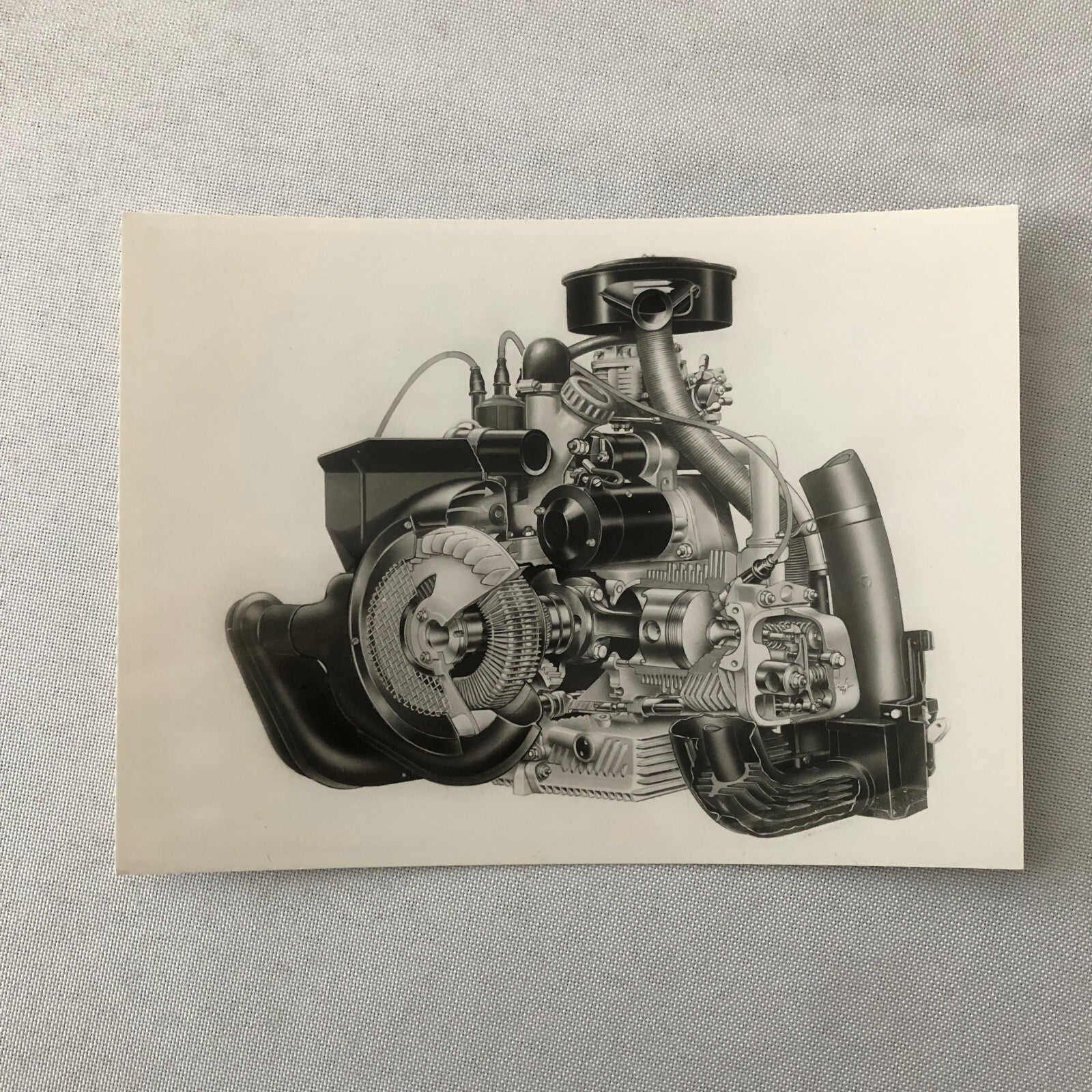 Vintage Car Part and Interior Photo Photograph Lot of 3x European Unknown Model