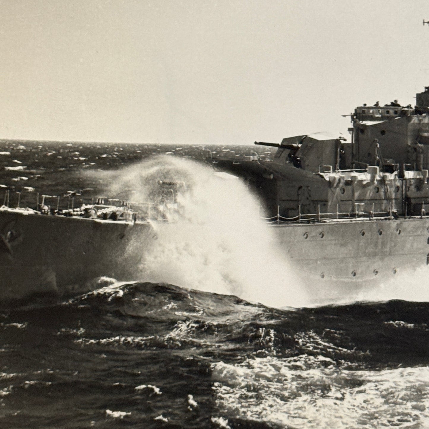 Military Navy Ship Boat Photo Photograph Print Vintage Canadian