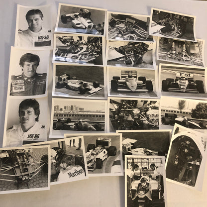 1987 Grand Prix Formula One Racing Photo Lot of 21 F1 Car Driver
