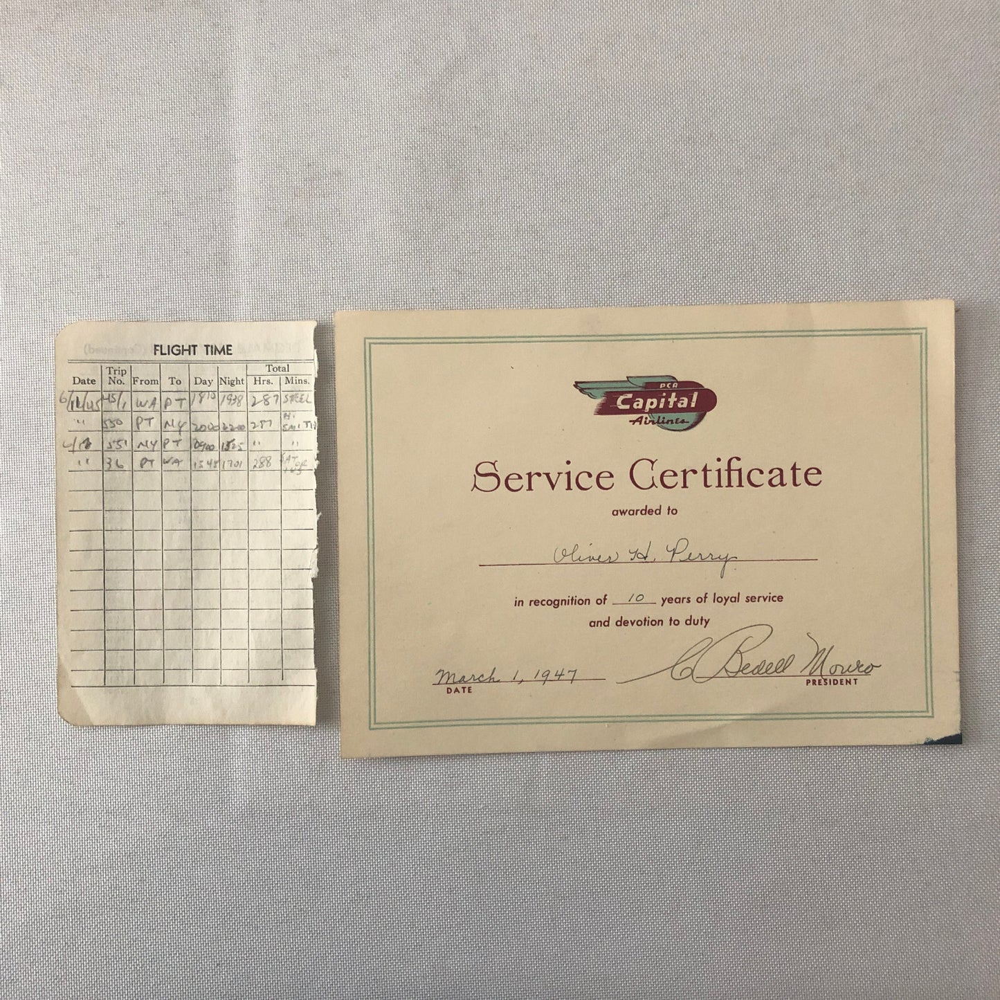 United Airlines Dispatcher Aviation 40 Year Archive License Photographs Ephemera
