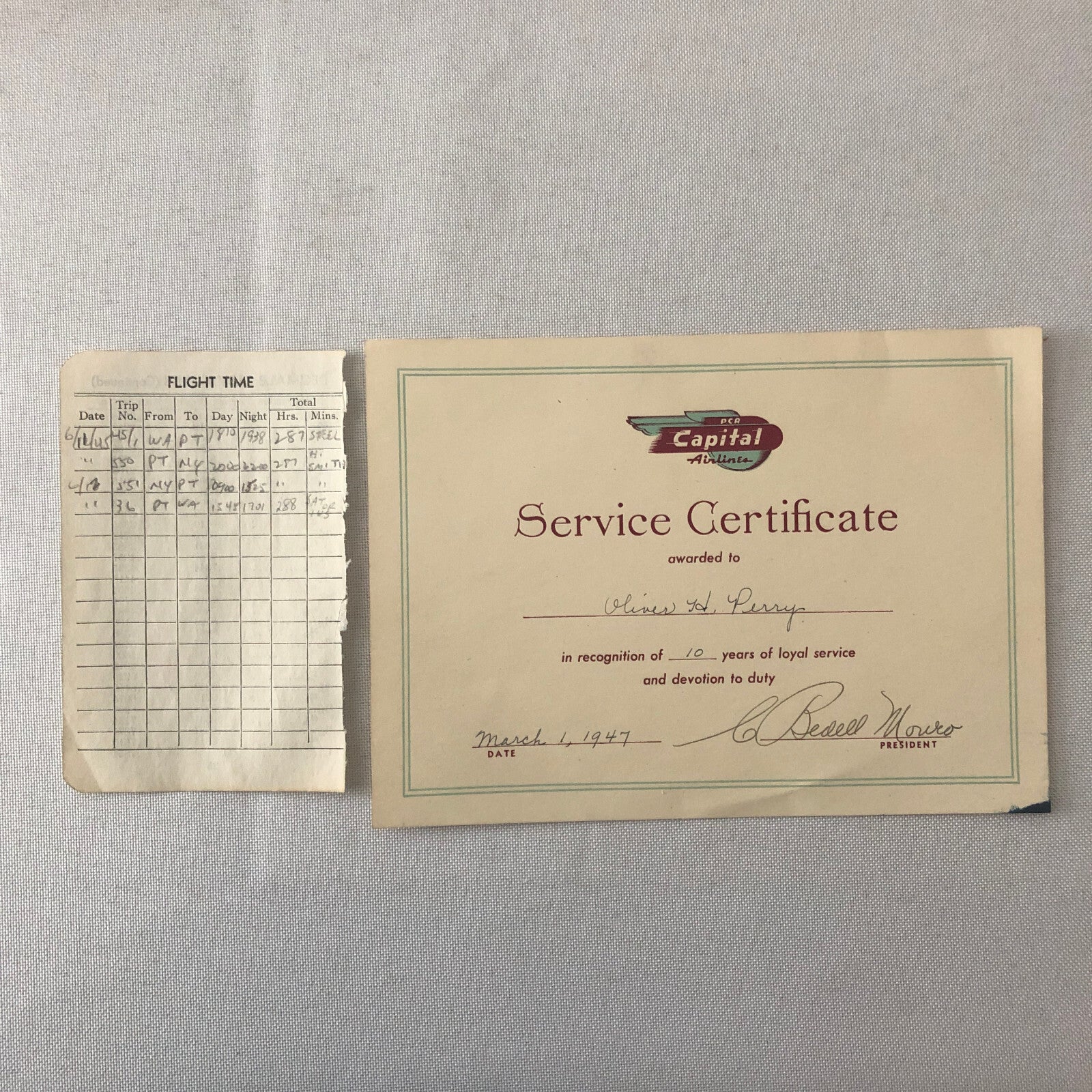 United Airlines Dispatcher Aviation 40 Year Archive License Photographs Ephemera