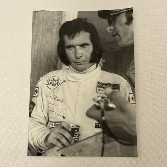 Vintage Racing Photo 1971 Austrian Grand Prix Emerson Fittipaldi Motorsport