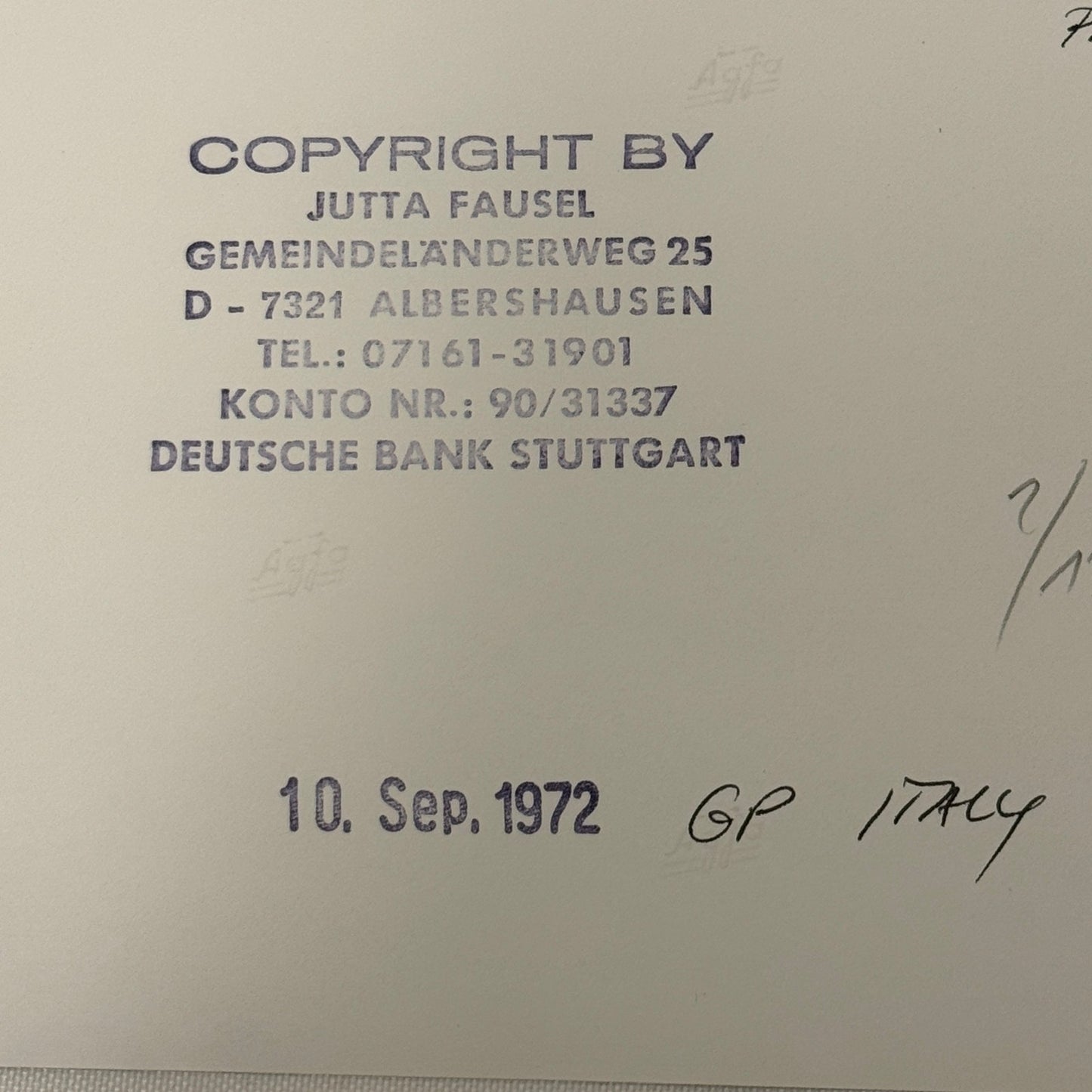 Vintage Racing Photo 1972 Italian Grand Prix Race Mike Hailwood Pat Surtees