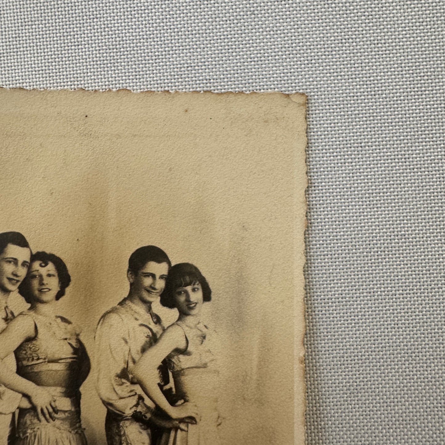 Circus Rollerskating Roller Skate Circus Act Photo Photograph Postcard Vintage