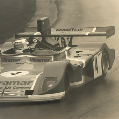 Vintage Racing Photo Photograph 1976 300KM Nurburgring March 76S Ford Car 