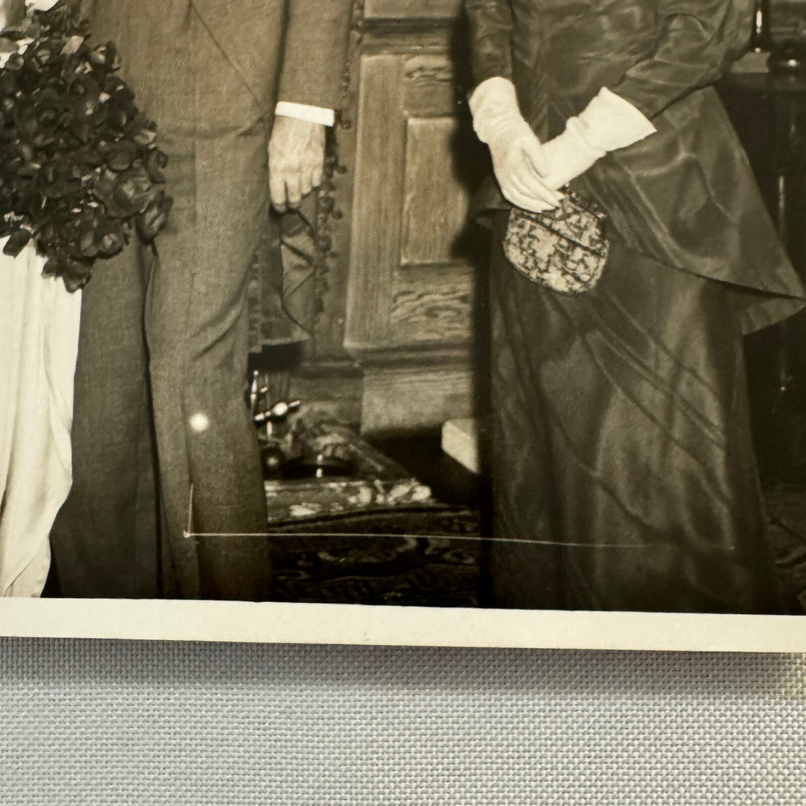 1934 Wedding Press Photo Photograph British London News Agency LNA