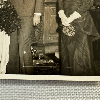 1934 Wedding Press Photo Photograph British London News Agency LNA