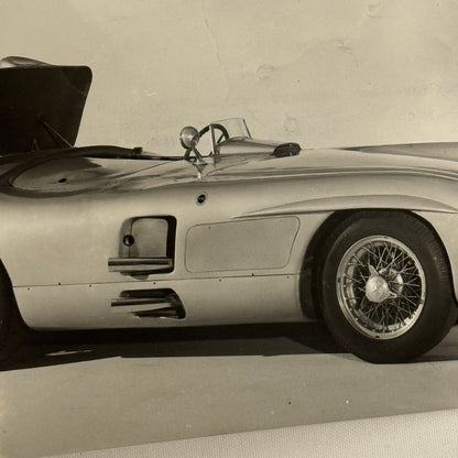 Vintage Mercedes 300 SLR 1955 Racing Car Photo Photograph Mercedes Benz