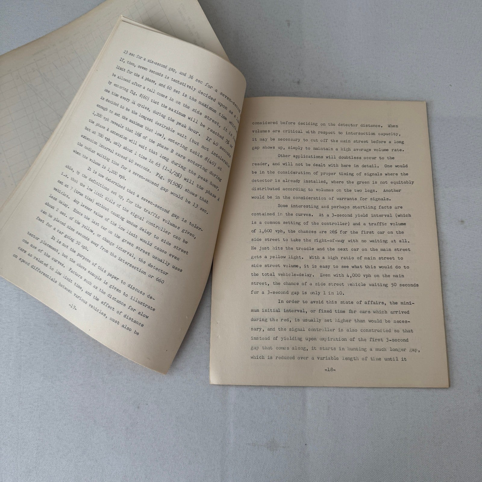 1954 California Traffic Study Civil Engineering Road Construction Documents