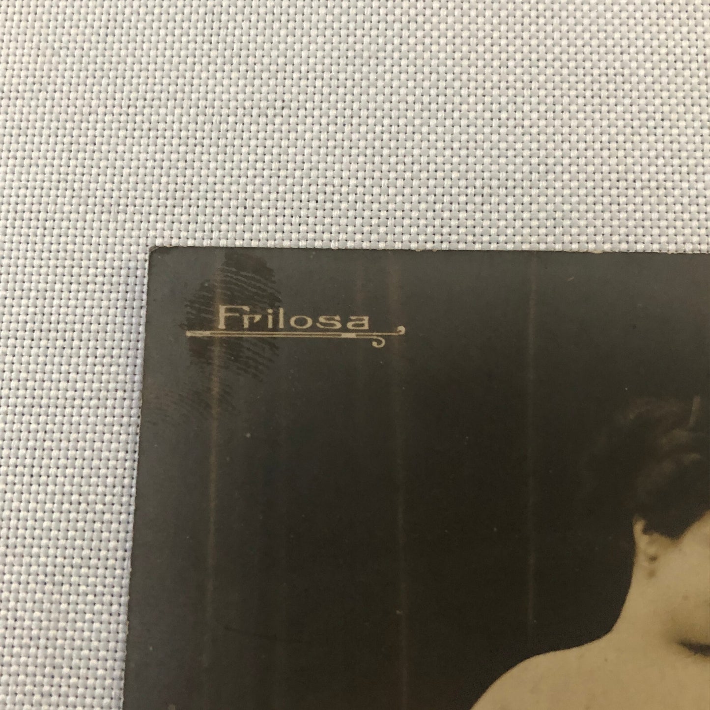 Circus Performer Burlesque Woman Real Photo Postcard RPPC La Frilosa Paris