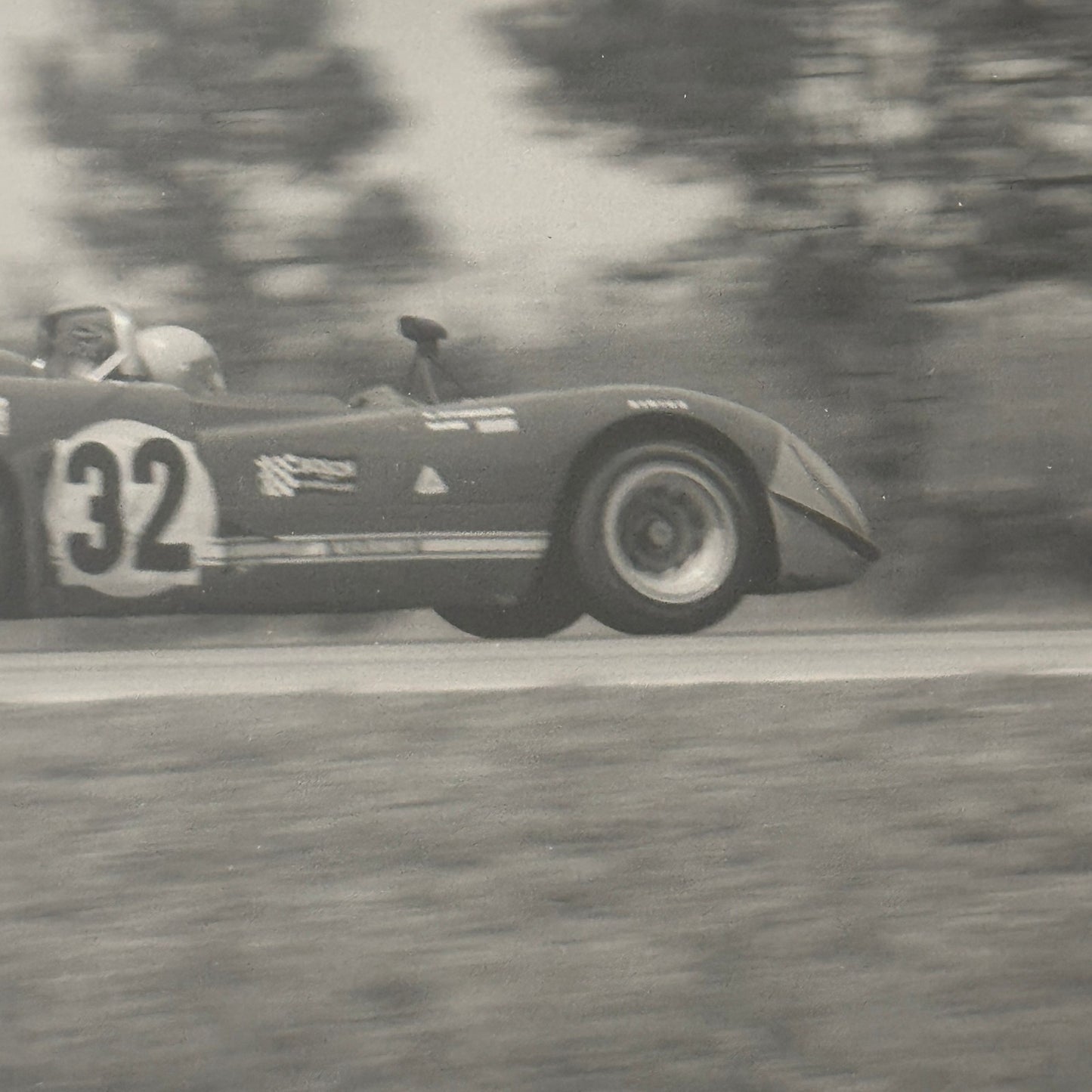 Vintage Racing Photo Photograph 1970 Sebring